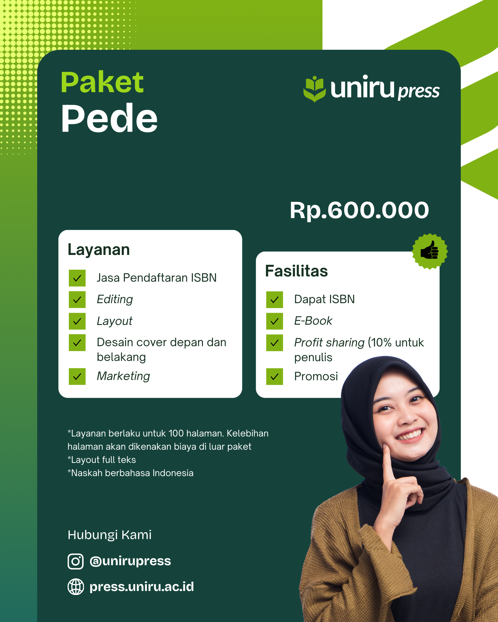 Flyer Paket Penerbitan Pede