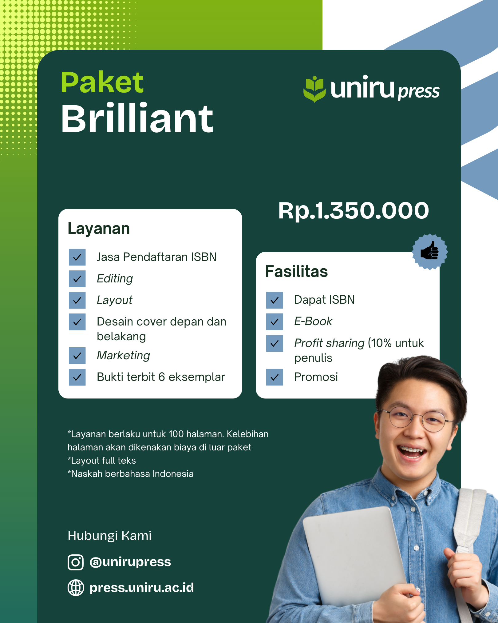 Flyer Paket Penerbitan Brilliant