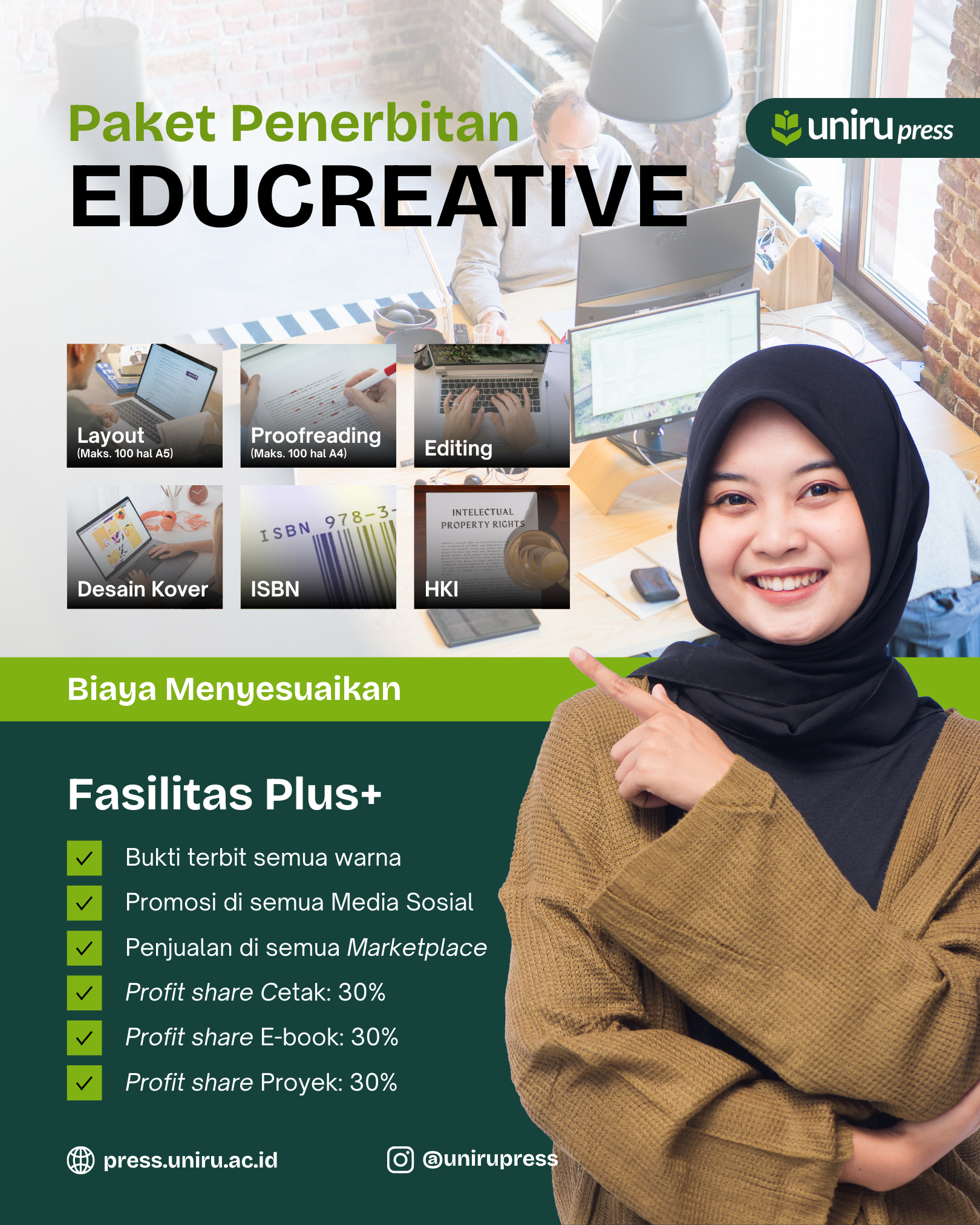 Flyer Paket Penerbitan Educreative