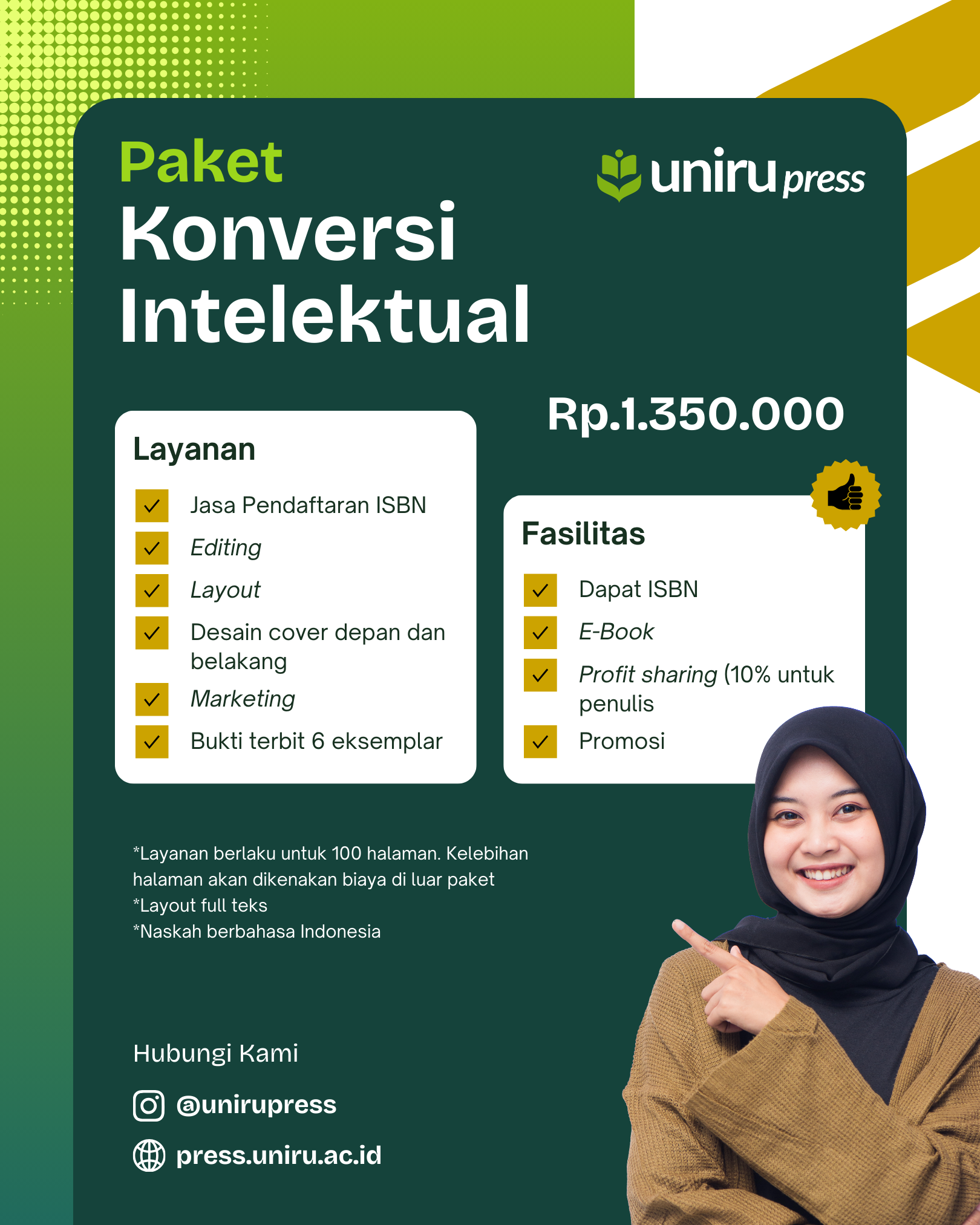 Flyer Paket Konversi Intelektual